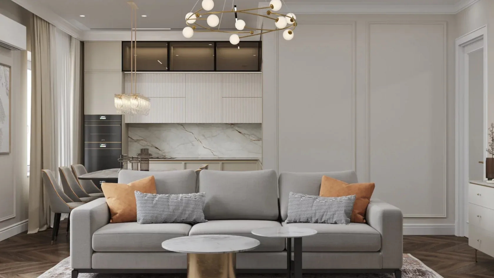 Современный интерьер — студия Buro Places