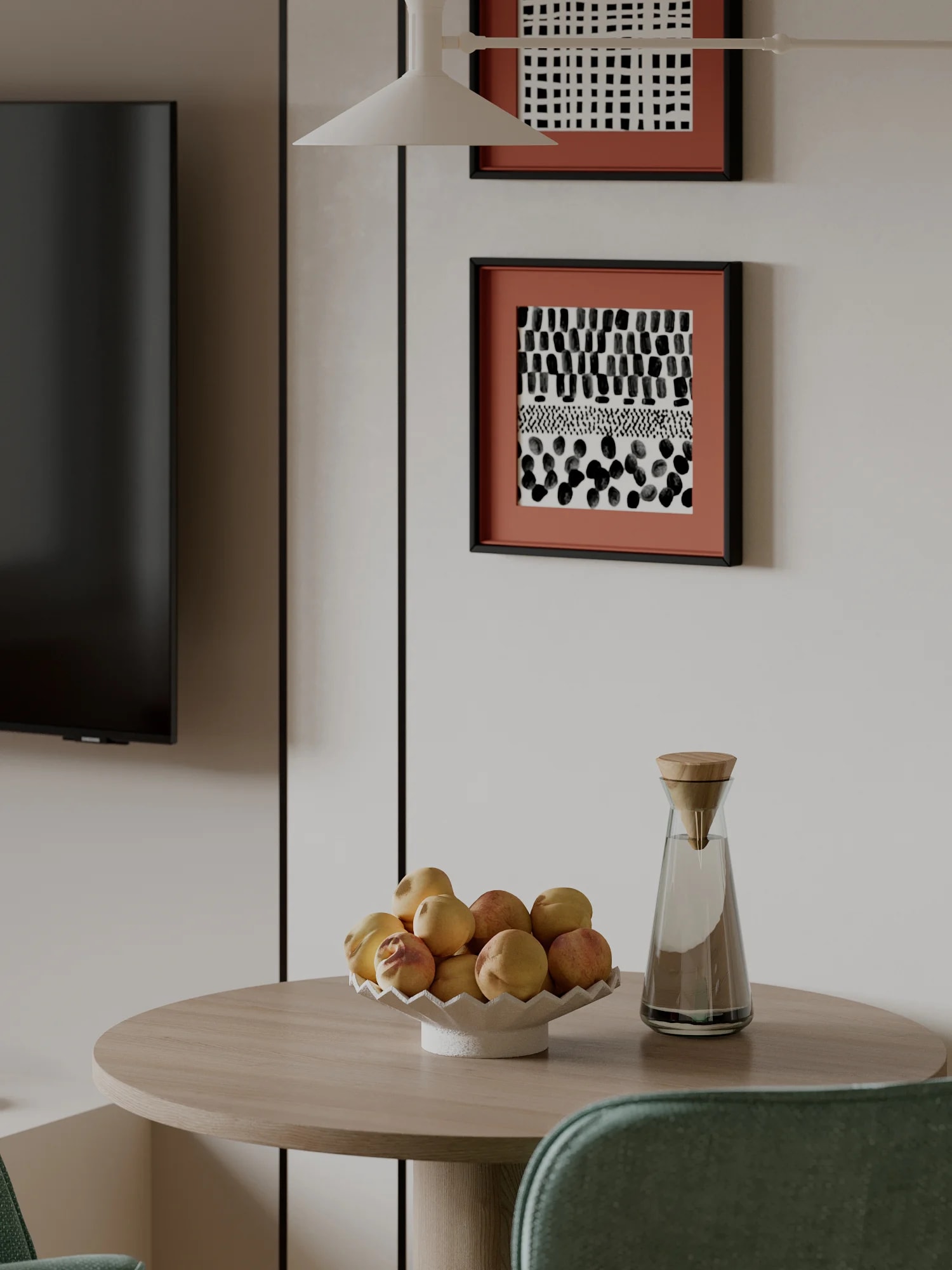 Деревянный стол для кухни