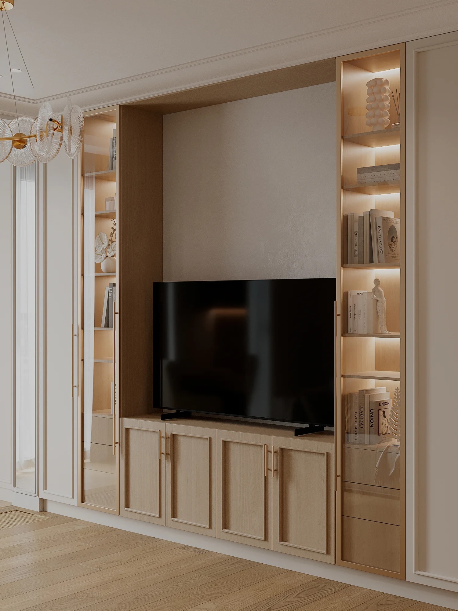 Стильный шкаф для квартиры