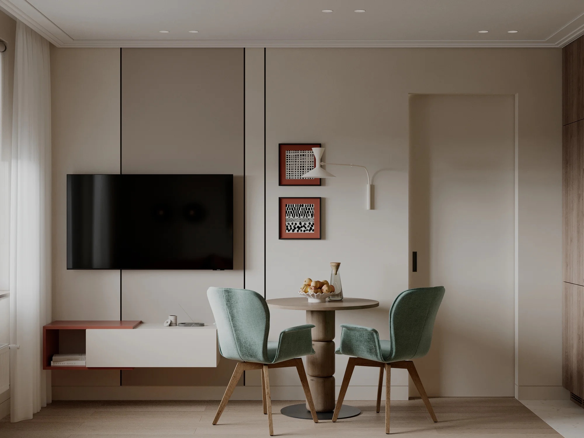 Роскошная гостиная в современном стиле